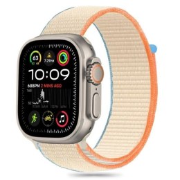 TECH-PROTECT NYLON APPLE WATCH 6 / 7 / 8 / 9 / 10 / SE / ULTRA 1 / 2 (44 / 45 / 46 / 49 MM) CREAM