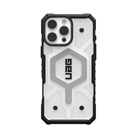 UAG Pathfinder Clear Magsafe - obudowa ochronna do iPhone 16 Pro Max kompatybilna z MagSafe (ice/black)