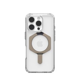 UAG Plyo XTE Magsafe - obudowa ochronna z podstawką do iPhone 16 Pro kompatybilna z MagSafe (clear/titanium)