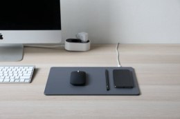 Pout Wireless Charging Mouse Pad Combo - Deep Grey