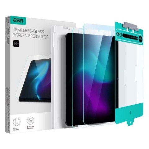 SZKŁO HARTOWANE ESR TEMPERED GLASS 2-PACK IPAD PRO 11 5 / 2024 CLEAR