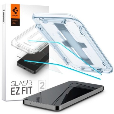 SZKŁO HARTOWANE SPIGEN GLAS.TR "EZ FIT" 2-PACK GALAXY S24+ PLUS CLEAR