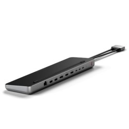 Satechi Dual Dock Stand - stacja dokująca do MacBook z podwójnym USB-C (USB-C PD 75W, 2x USB-C 5Gbps i 10 Gbps, 2x HDMI 2.0, 1x