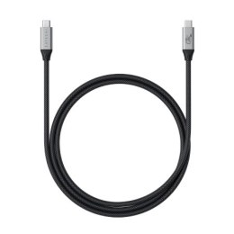 Satechi - kabel USB 4.0, USB-C - USB-C, 240W, 40Gbps, 8K-60Hz lub 4K-120Hz (space gray)