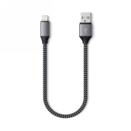 Satechi - kabel USB-A - lightning 25cm 15W (space gray)