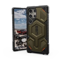 UAG Monarch Pro - obudowa ochronna do Samsung Galaxy S24 Ultra 5G z wbudowanym modułem magnetycznym (kevlar green)