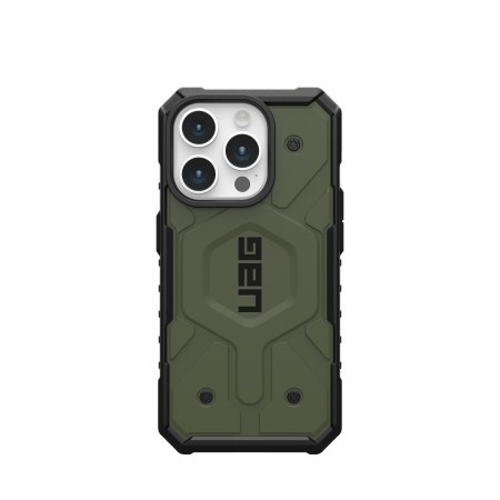 UAG Pathfinder Magsafe - obudowa ochronna do iPhone 15 Pro kompatybilna z MagSafe (olive)