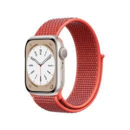 Crong Nylon - Pasek sportowy do Apple Watch 38/40/41 mm (Sunny Apricot)