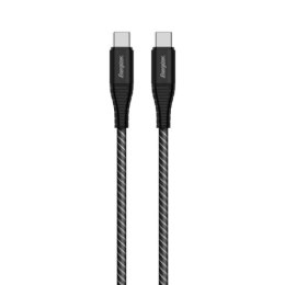 Energizer Ultimate - Kabel połączeniowy USB-C do USB-C 100W 2m (Czarny)