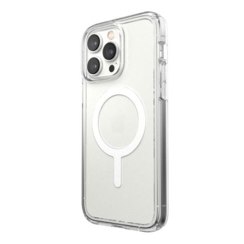 Speck Gemshell + MagSafe - Etui do iPhone 14 Pro Max z połowką MICROBAN (Clear)