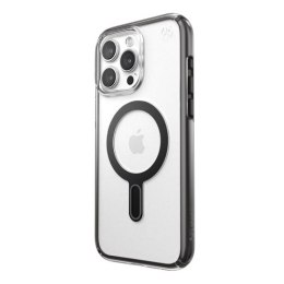 Speck Presidio Perfect-Clear ClickLock & MagSafe - Etui iPhone 15 Pro Max (Clear / Frosted Black / Slate Grey)