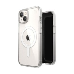 Speck Presidio Perfect-Clear + MagSafe - Etui iPhone 14 / iPhone 13 z powłoką MICROBAN (Clear)