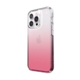 Speck Presidio Perfect-Clear + Ombre - Etui iPhone 13 Pro z powłoką MICROBAN (Clear/Vintage Rose)