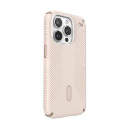 Speck Presidio2 Grip ClickLock & MagSafe - Etui iPhone 15 Pro (Bleached Bone / Heirloom Gold / Hazel Brown)