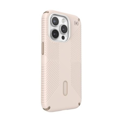 Speck Presidio2 Grip ClickLock & MagSafe - Etui iPhone 15 Pro (Bleached Bone / Heirloom Gold / Hazel Brown)