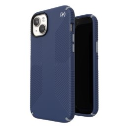 Speck Presidio2 Grip Magsafe - Etui iPhone 15 Plus / iPhone 14 Plus (Coastal Blue / Dustgrey / White)