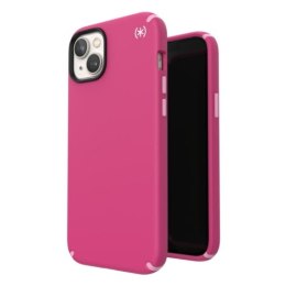 Speck Presidio2 Pro - Antybakteryjne etui iPhone 15 Plus / 14 Plus (Digitalpink / Blossompink / White)