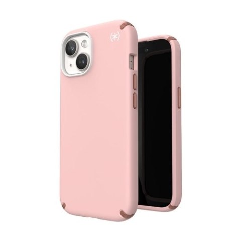 Speck Presidio2 Pro - Etui iPhone 15 / iPhone 14 / iPhone 13 (Dahlia Pink / Rose Copper / White)