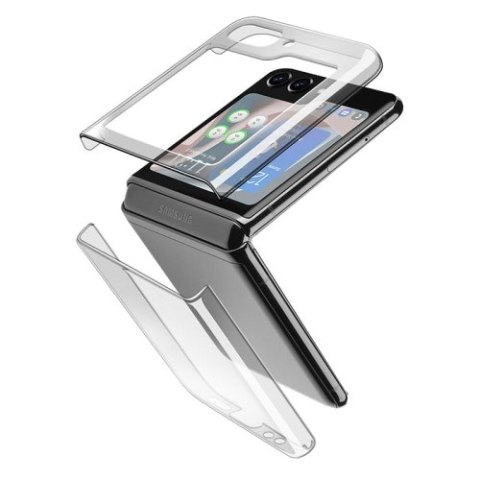 Cellularline Clear Case - Etui Samsung Galaxy Z Flip 5 (przezroczysty)