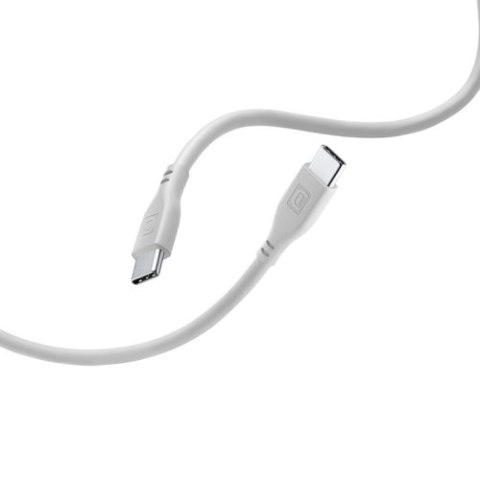 Cellularline Soft Cable - Kabel USB-C do USB-C 1.2 m (szary)