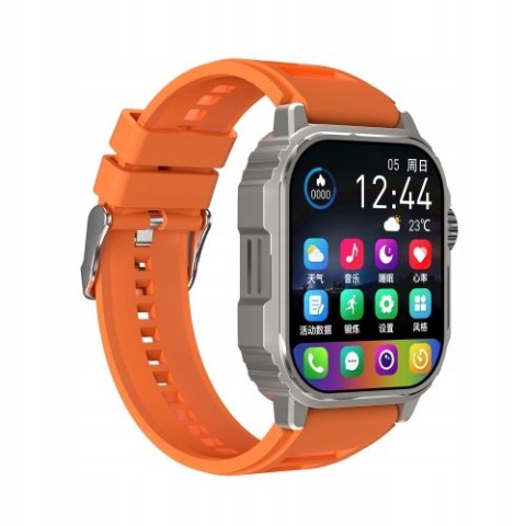 ZEGAREK SMARTWATCH POLSKIE MENU ROZMOWY SPORT SMART WATCH Damski Męski GPS