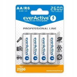 Akumulatorki EverActive 2600mAh - 4szt