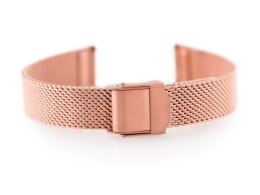 Bransoleta 302RG - siatka HQ - rosegold - 14mm