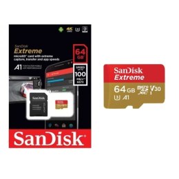 Karta SD SanDisk 64GB Extreme U3