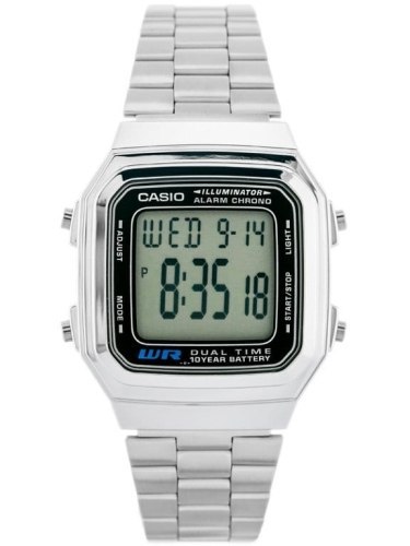 ZEGAREK MĘSKI CASIO A178WA-1A (zd082a) - KLASYKA + BOX