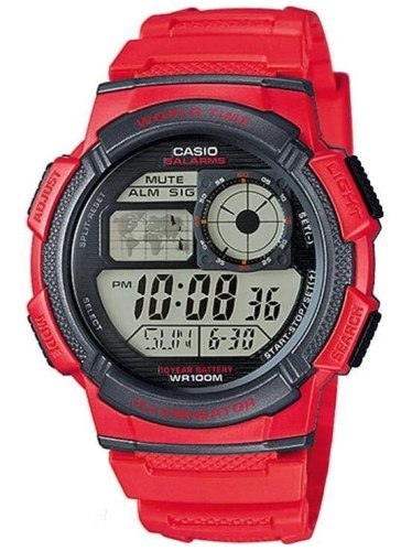 ZEGAREK MĘSKI CASIO AE-1000W 4AV (zd073c) - WORLD TIME + BOX