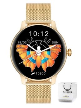 SMARTWATCH DAMSKI G. Rossi SW020-4 - CIŚNIENIOMIERZ, PULSOKSYMETR (sg013d)