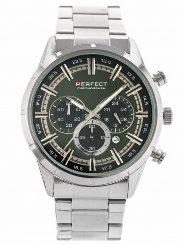 ZEGAREK MĘSKI PERFECT M507CH - CHRONOGRAF (zp378d) + BOX