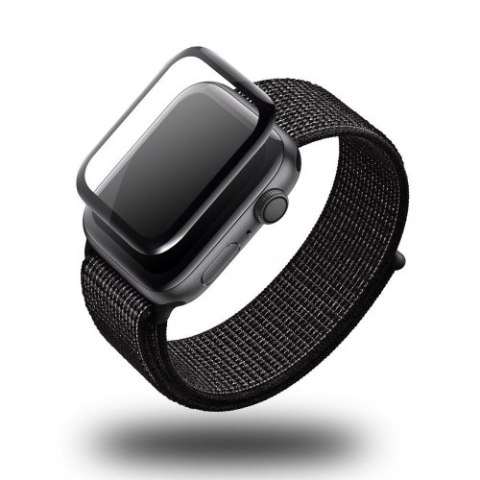 HI5 Szkło ochronne dla zegarka Apple Watch 1, 2 i 3 - 3D Black Full Glue