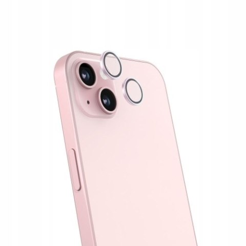 JCPal Preserver Camera Lens Protection - iPhone 15 / 15 Plus (Pink)