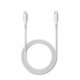 MiLi USB-C Lightning MFI Cable White (30min=50%) 1m