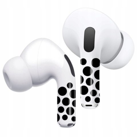 RockMax Art Skins Black Dots with applicator for AirPods Pro 2/ Pro