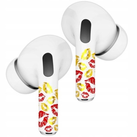 RockMax Art Skins Gold Lips with applicator for AirPods Pro 2/ Pro