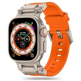 TECH-PROTECT DELTA PRO APPLE WATCH 4 / 5 / 6 / 7 / 8 / 9 / SE / ULTRA 1 / 2 (42 / 44 / 45 / 49 MM) ORANGE/TITANIUM