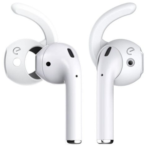 WYP KeyBudz EarBuddyz - silikonowe nakładki do AirPods 1/2, EarPods (clear)