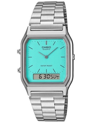 ZEGAREK DAMSKI CASIO Vintage Maxi AQ-230A-2A2MQYES + BOX