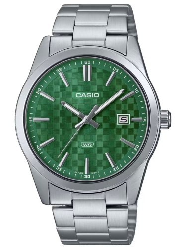 ZEGAREK MĘSKI CASIO MTP-VD03D-3A1 Green + BOX